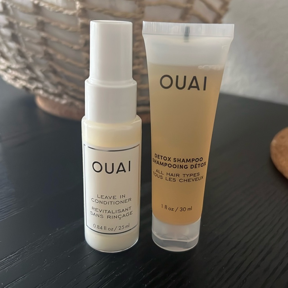 OUAI travel size kit